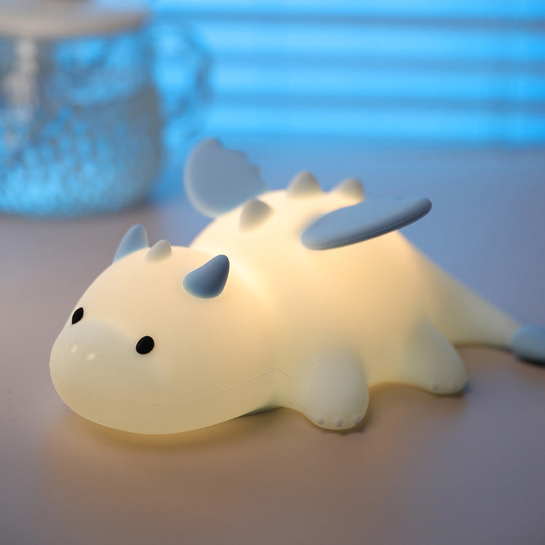 DreamCuddle Baby Dragon Kids Night Light — Calm Modern Bedtime Glow