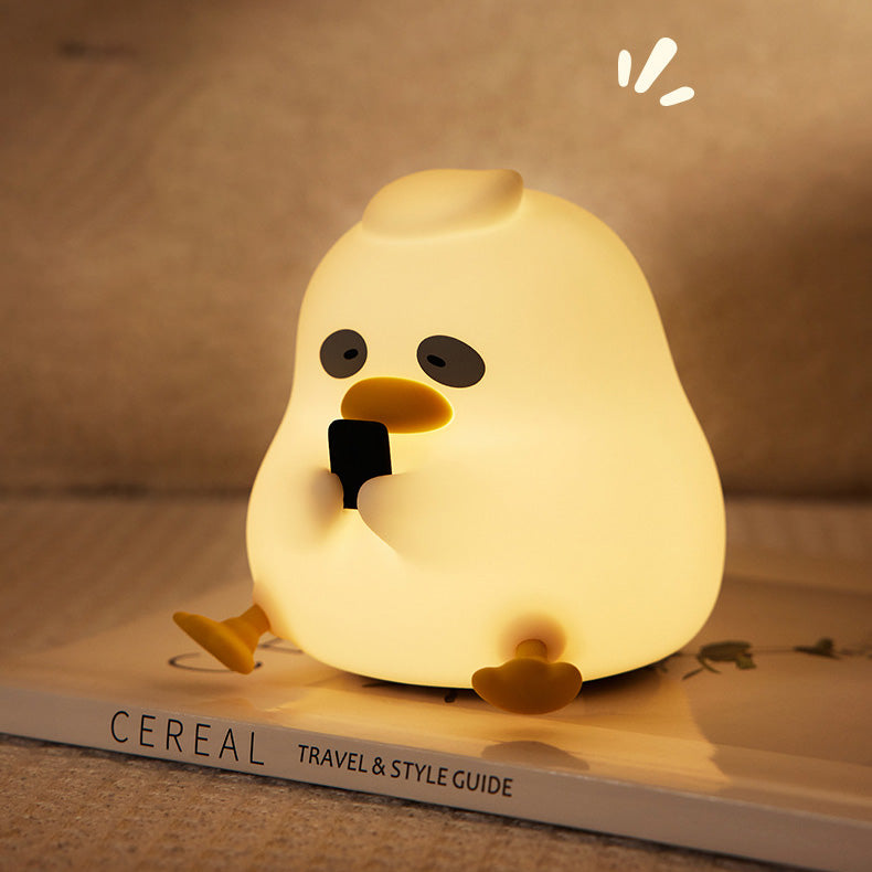 Modern Quack Silicone Baby Night Light — Gentle Bedtime Quality