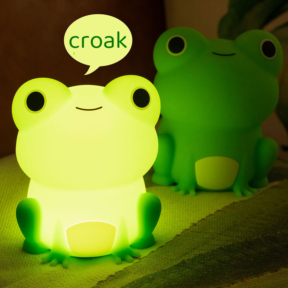 LumiFrog Glow Buddy Baby Night Light — Gentle Sleep Quality