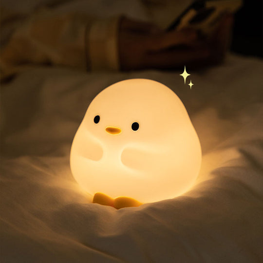 Modern Quack Silicone Baby Night Light — Gentle Bedtime Quality