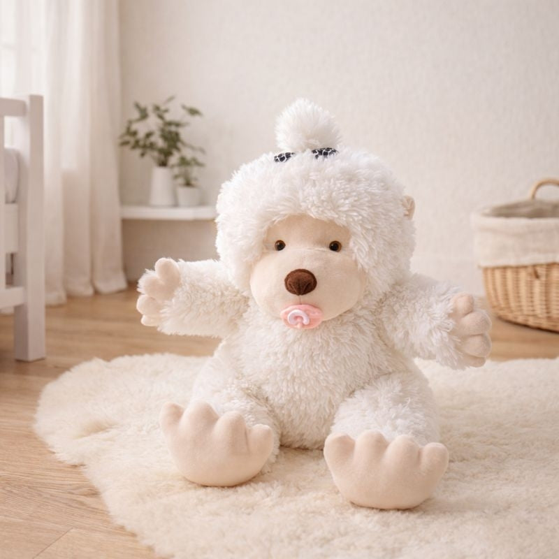 Cicimi Monkey Plush Toy — Modern Quality for Babies & Kids