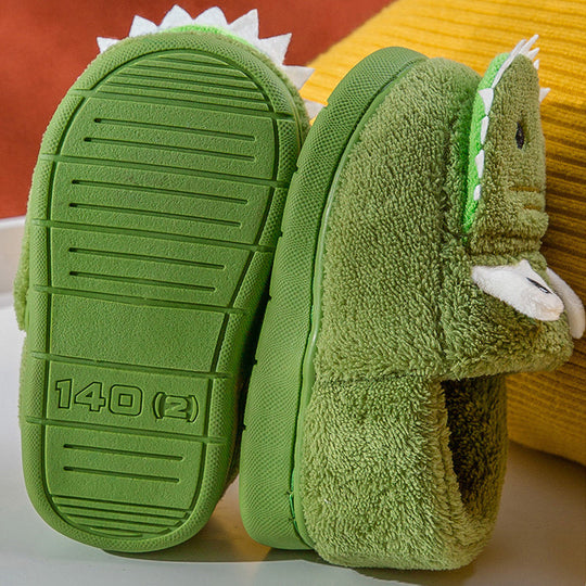 CrocCuddle Plush Crocodile Kids Slippers — Modern Warm Quality