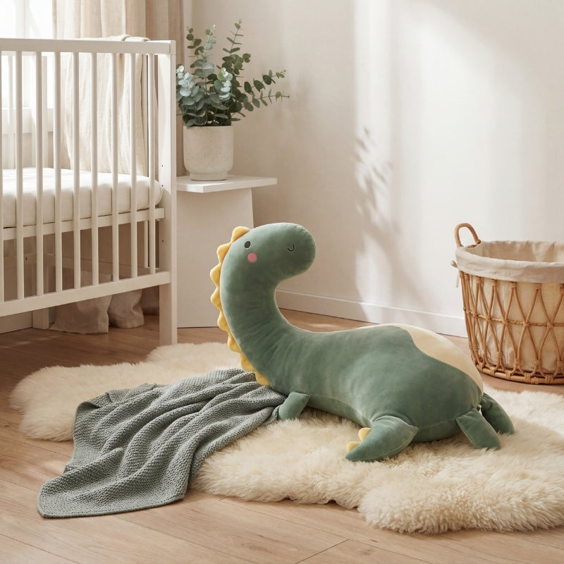 Eduardo Stretchy Long Neck Dino Dinosaur Plush Toy — Modern Quality for Kids