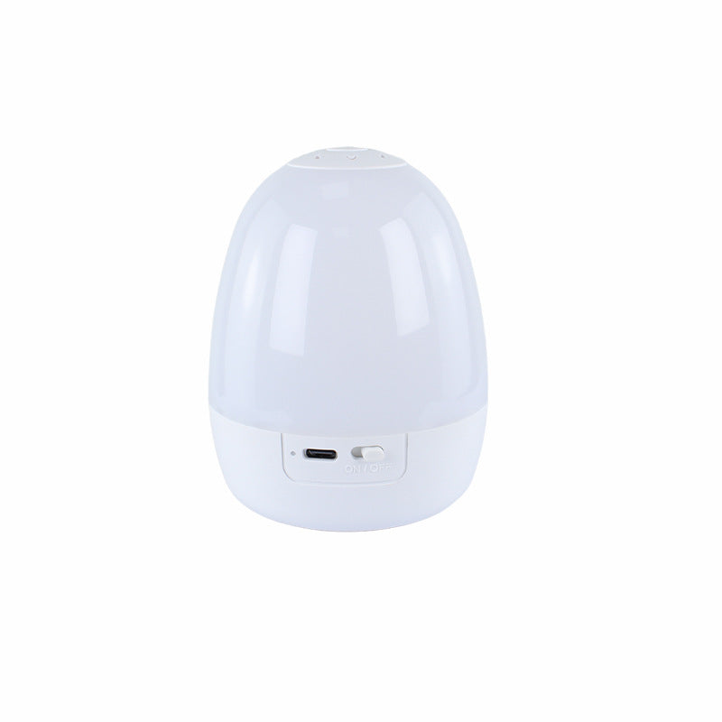 LumaShell Silicone Baby Night Light — Calming Modern Glow