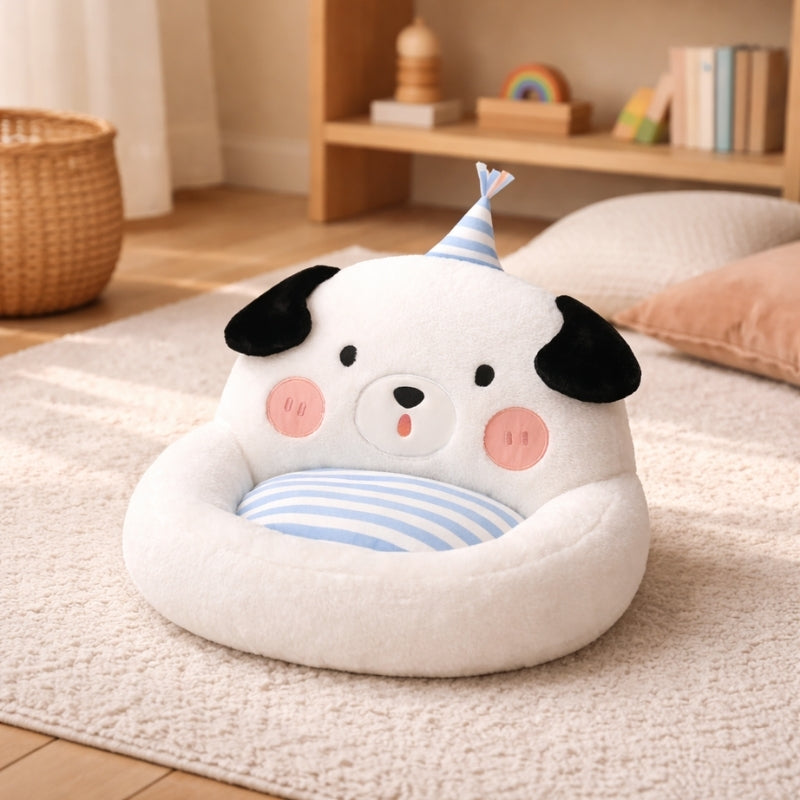 Cozy Pup Cushion Dog Plush Toy — Clean Quality for Kids