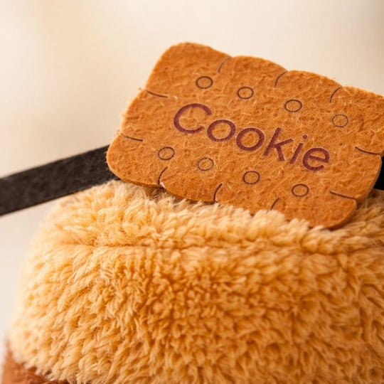 SweetBite Cookie Plush Toy — Clean Modern Quality