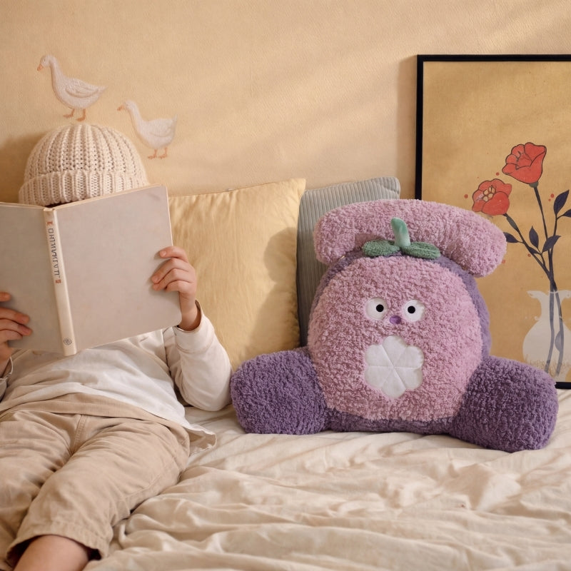 Fruit Buddy Kids Backrest Cushion — Clean Modern Support for Toddlers
