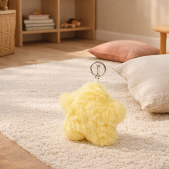 Starshine Plush Keychain Toy — Clean, Calming Comfort