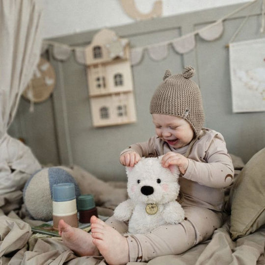 Cozy Standing Puppy Plush Toy for Kids — Clean Quality Companion