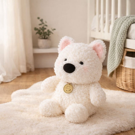 Cozy Standing Puppy Plush Toy for Kids — Clean Quality Companion