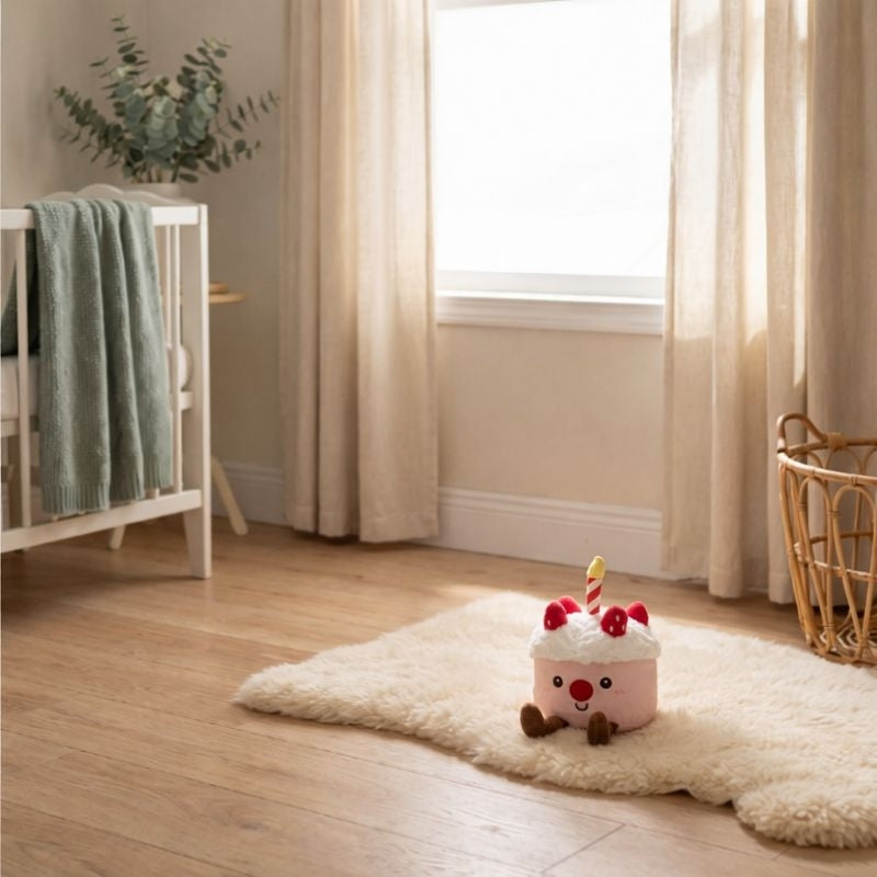 SweetBerry Cake Plush Toy — Baby Plush Toy Quality