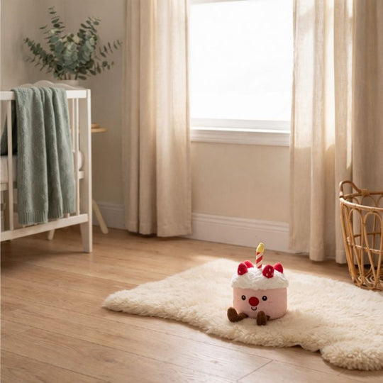 SweetBerry Cake Plush Toy — Baby Plush Toy Quality