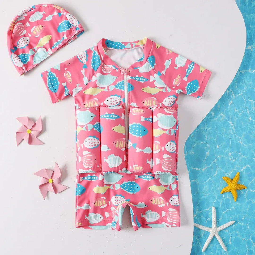 CoastBuddy Kids Swim Float Suit — Safe Confident Water Play