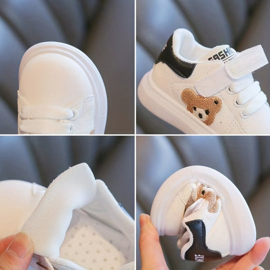 Cicimi Bear Print Toddler Sneakers Kids Shoes — Clean Everyday Comfort