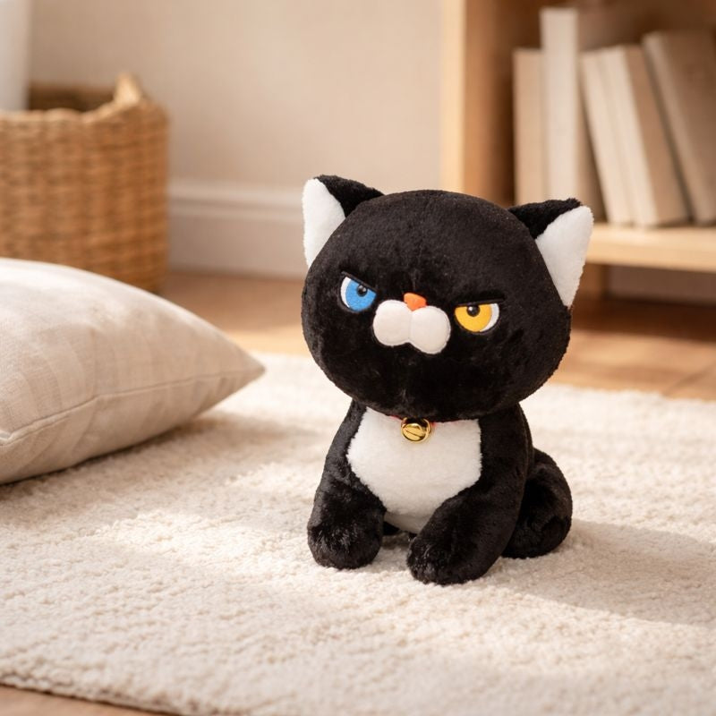 Fabio Odd-Eyed Cat Plush Toy — Modern Quality Buddy