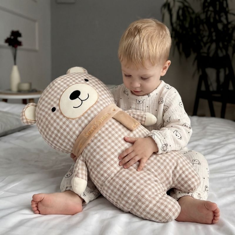 Gracia Snuggle Bear Plush Toy — Clean Quality for Kids