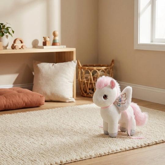 Starlight Pegasus Plush Toy Baby Soft Toy — Calm Modern Quality