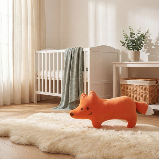 Amber Fox Cuddle Plush Toy — Clean Quality for Kids