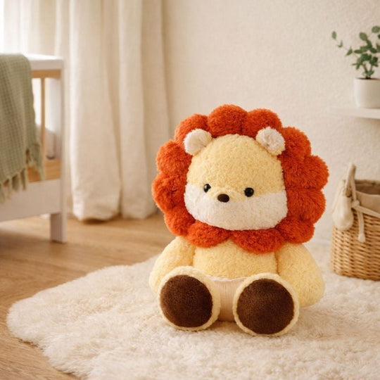 Sunmane Cozy Lion Plush Toy Lion Plush Toy — Clean Comfort for Babies and Toddlers