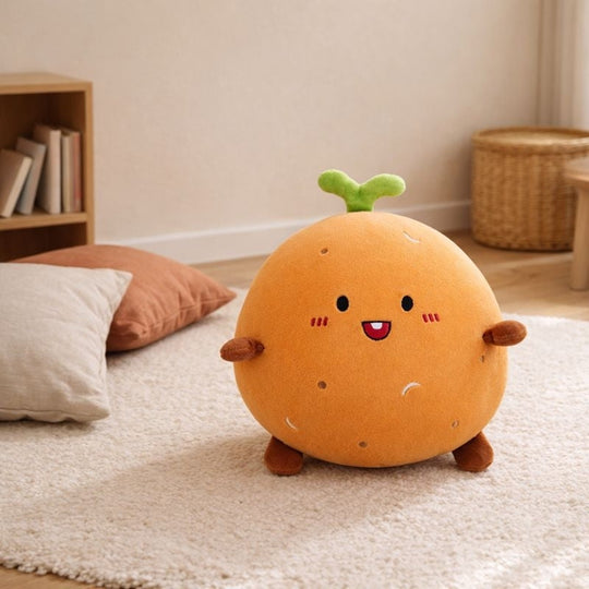 Snuggle Spud Potato Plush Toy — Clean Modern Quality for Kids