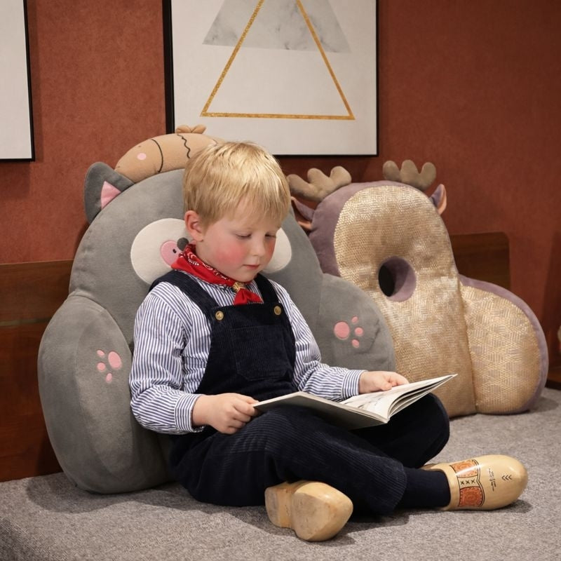 SnugglePaw Cat Plush Pillow Toy — Clean Quality for Kids