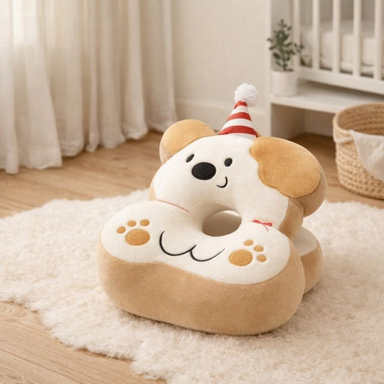 Sleepy Pup Comfort Plush Pillow — Clean Kids Quality Toy