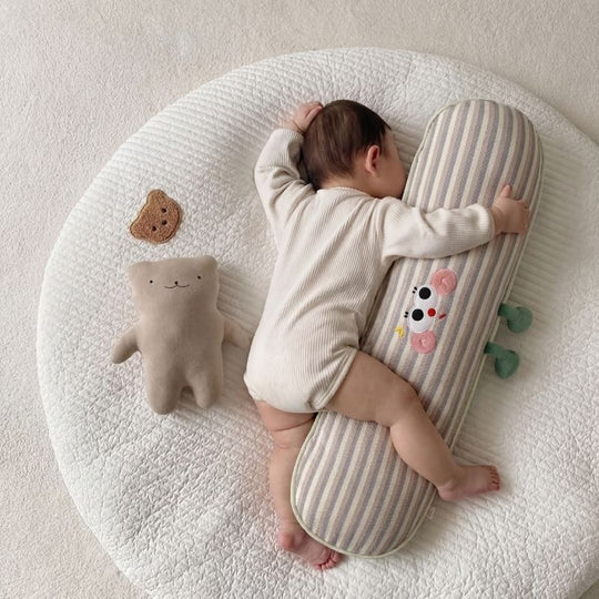 LumaNest Modern Bolster Pillow for Kids — Clean Calming Quality