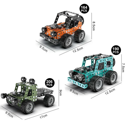 BuildCraft Junior Metal Builder Set – Kids Construction Toy for Creative Learning