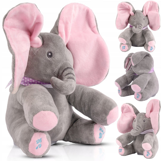 PeekPal Baby Plush Toy — Clean Interactive Comfort Play