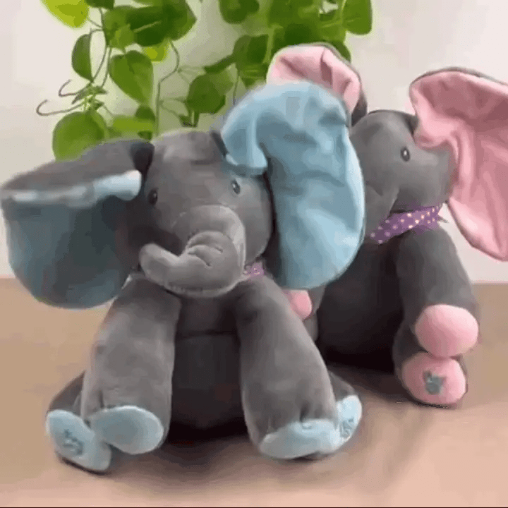 PeekPal Baby Plush Toy — Clean Interactive Comfort Play