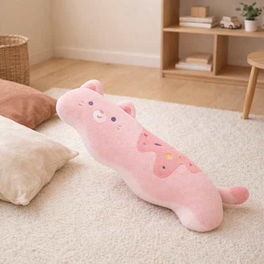 SnugglePaw Cat Plush Toy — Clean Baby Quality for Kids