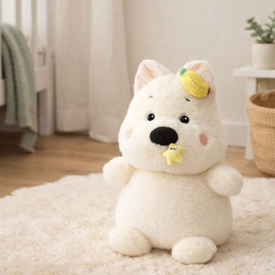 Arctic Pup Cuddle Plush Toy  — Modern Quality for Kids