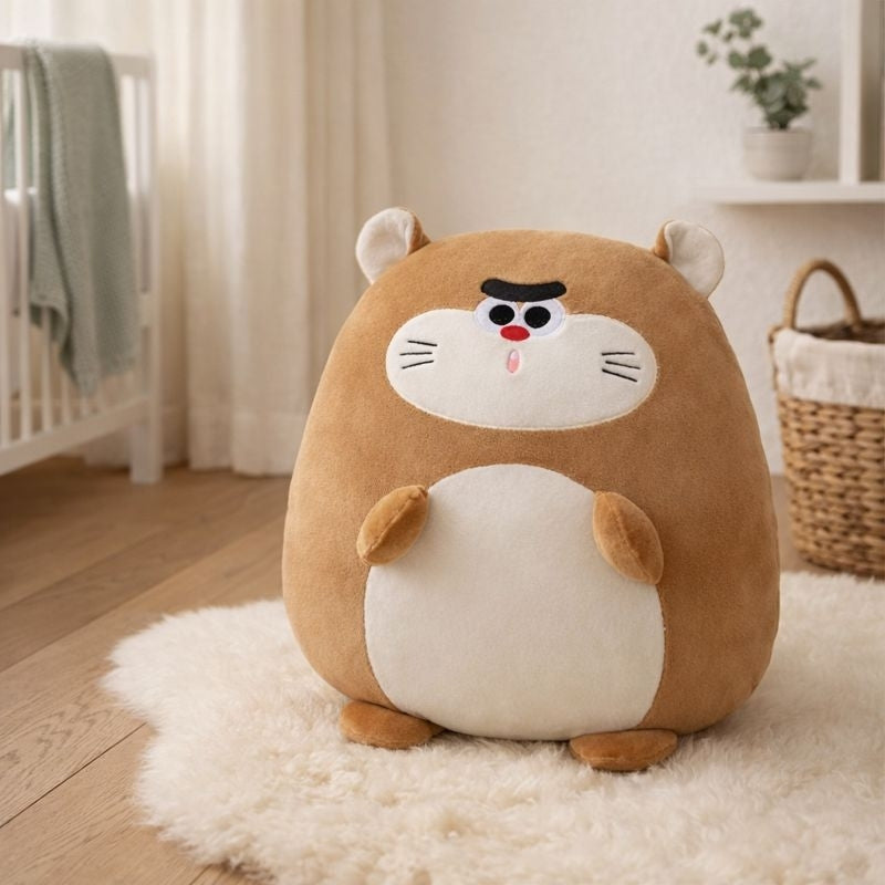 SnuggleBurrow Beaver Plush Toy — Modern Calming Quality