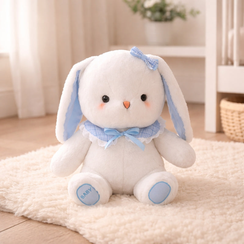 Isabel Sky Blue Bunny Plush Toy — Modern Kids Quality Companion