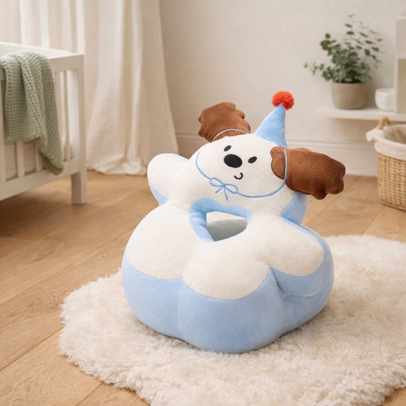 Ivana Modern Puppy Nap Pillow Plush Toy — Calming Quality