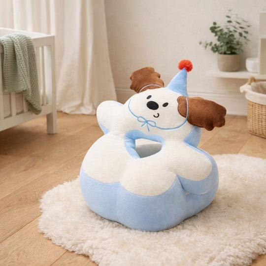 Ivana Modern Puppy Nap Pillow Plush Toy — Calming Quality