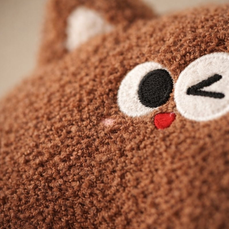Mocha Cat Cuddle Plush Toy — Clean Qaulity for Kids