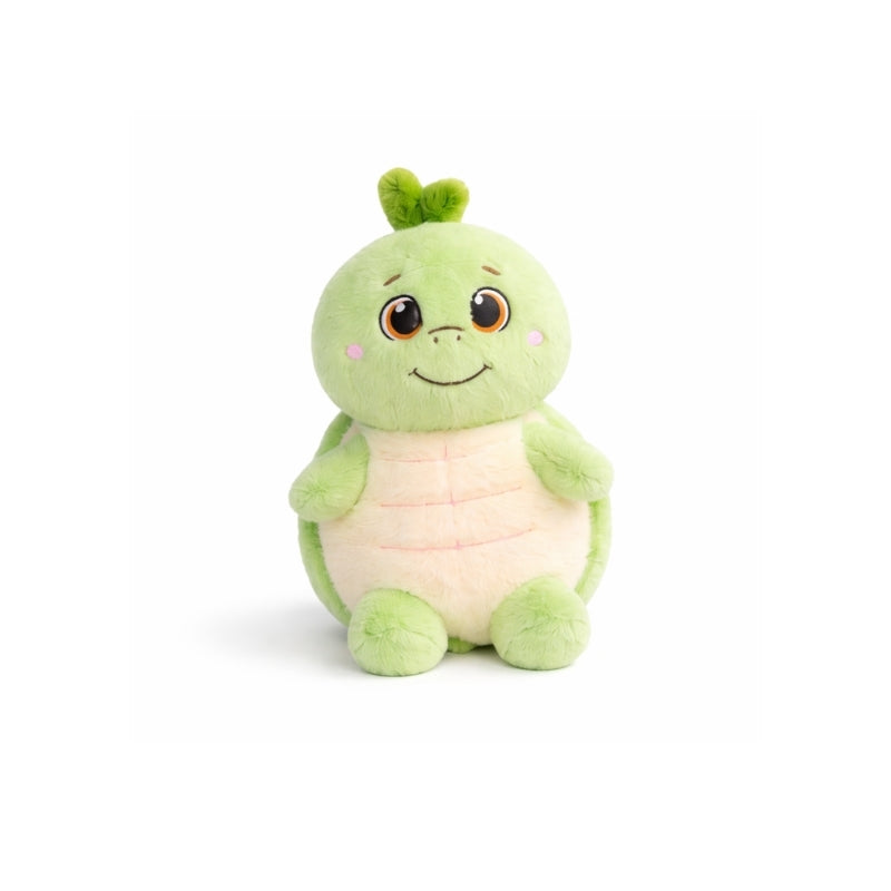 SproutGlow Turtle Plush Baby Toy — Clean Calm Quality Companion