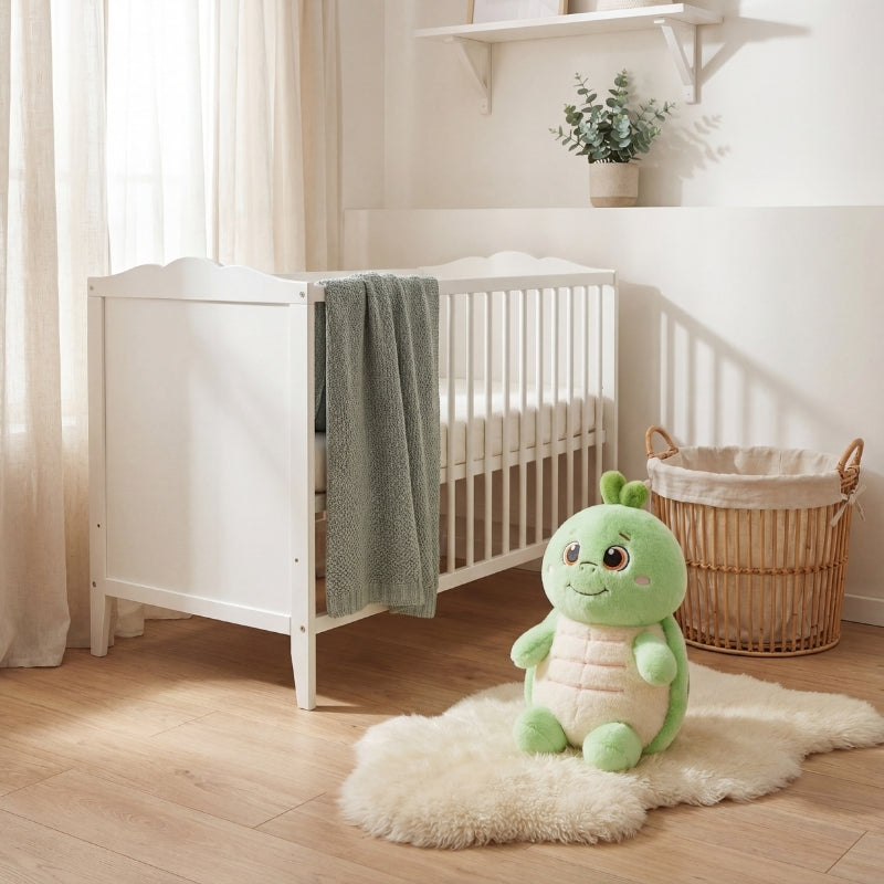 SproutGlow Turtle Plush Baby Toy — Clean Calm Quality Companion