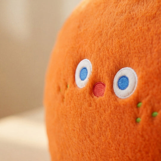 CuddleFruit Persimmon Baby Plush Toy — Modern Quality for Kids