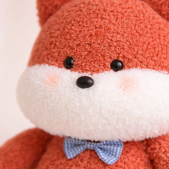 Amber Fox Cuddle Plush Toy — Clean Quality for Baby & Kids