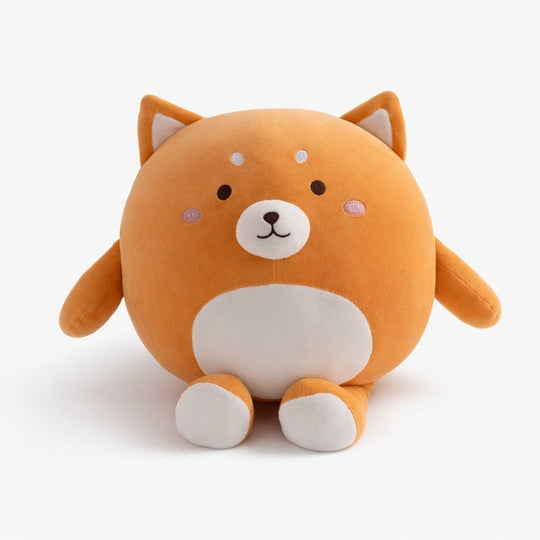 Kivi Modern Round Shiba Buddy Kids Plush Toy — Calming Quality