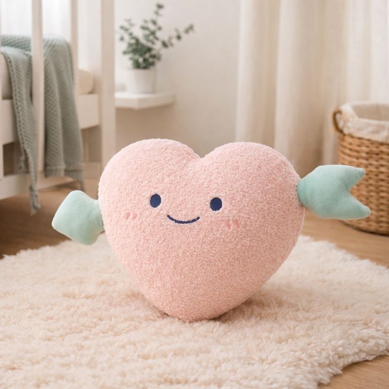 Lenka Heart Plush Pillow Toy Kids Clean Quality Cuddle