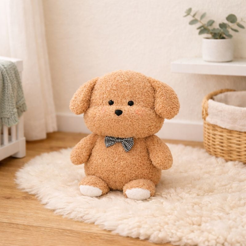 Leo Snuggle Pup Plush Toy – Soft Kids Dog Toy for Calming Quality