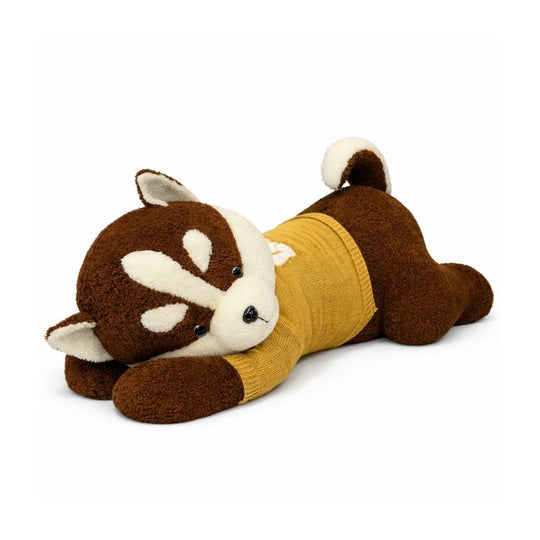 Leona Cuddle Husky Kids Plush Toy — Clean Modern Comfort Buddy