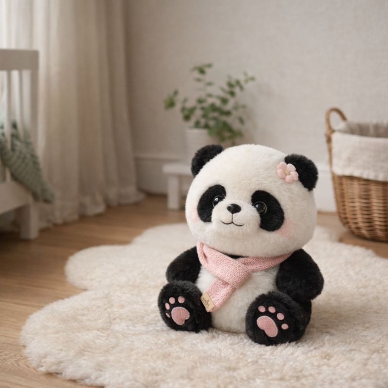 NuzzlePanda Scarf Plush Toy  — Calming Quality