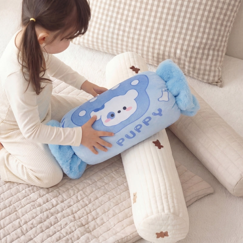 SweetBite Candy Plush Pillow Toy — Clean, Calming Quality for Kids