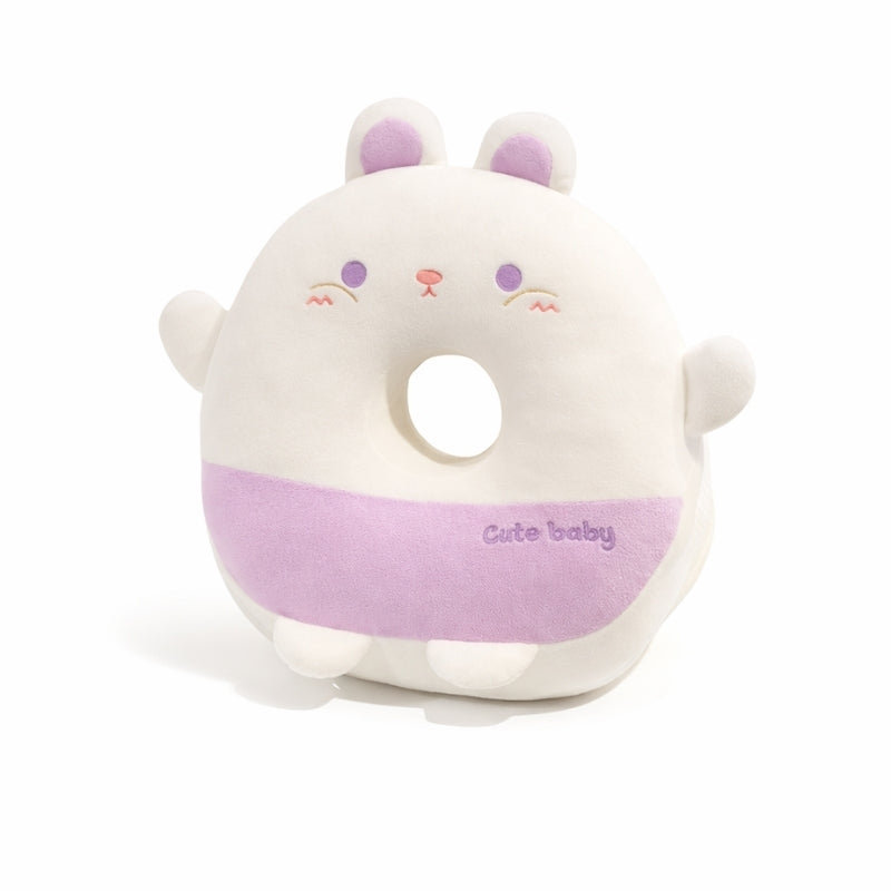 SnugglePig Donut Plush Pillow Toy — Clean Calming Quality