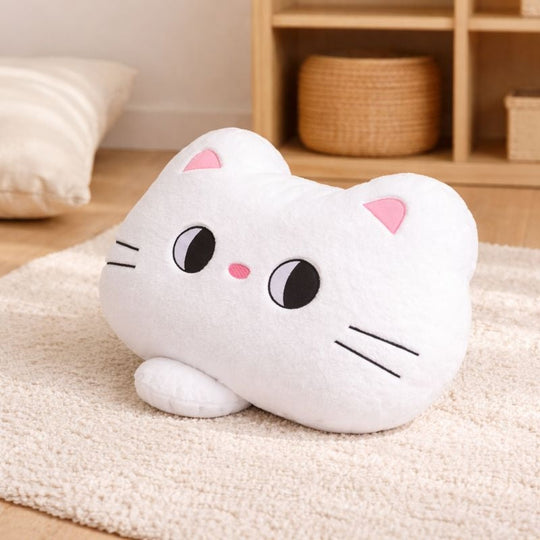 PearlPaw Cat Plush Toy  — Clean Quality Companion