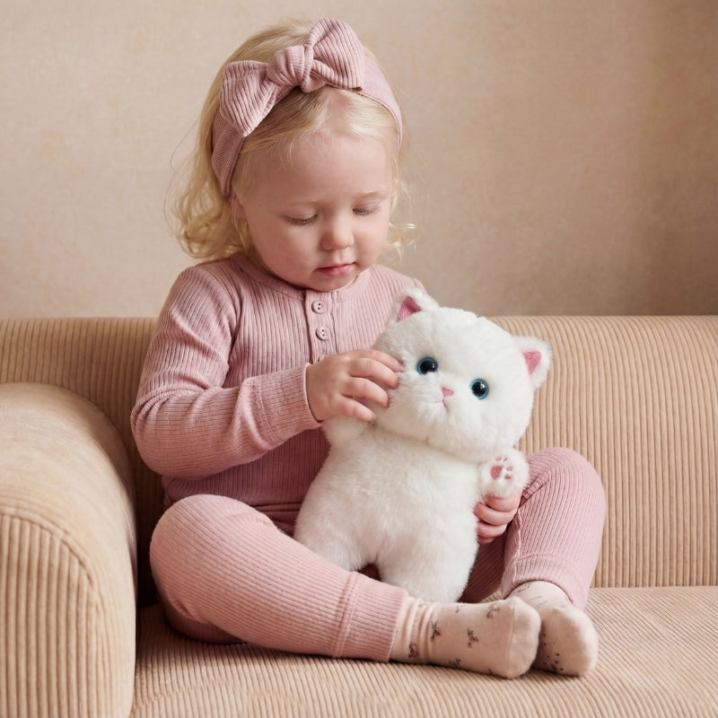 CalmPaws Cat Plush Toy Soft Baby Plush Toy—Modern Quality Companion